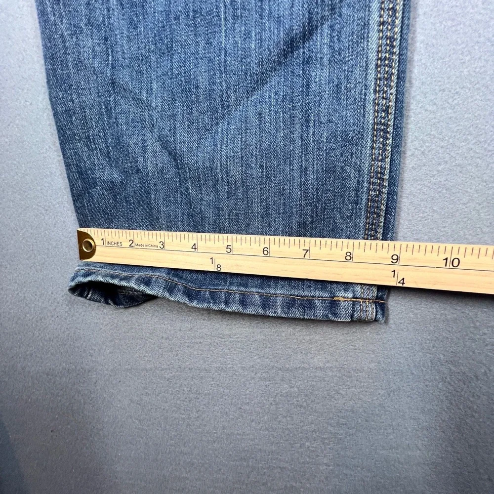 Carhartt Blue Jeans Mens 36x30 Relaxed Fit Straight Leg Denim 101483-980